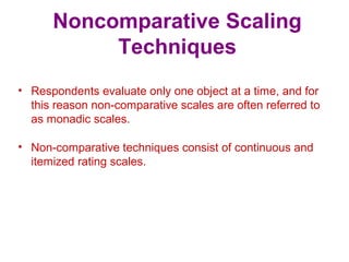 Scale Non Examples Measurement scales | PPT