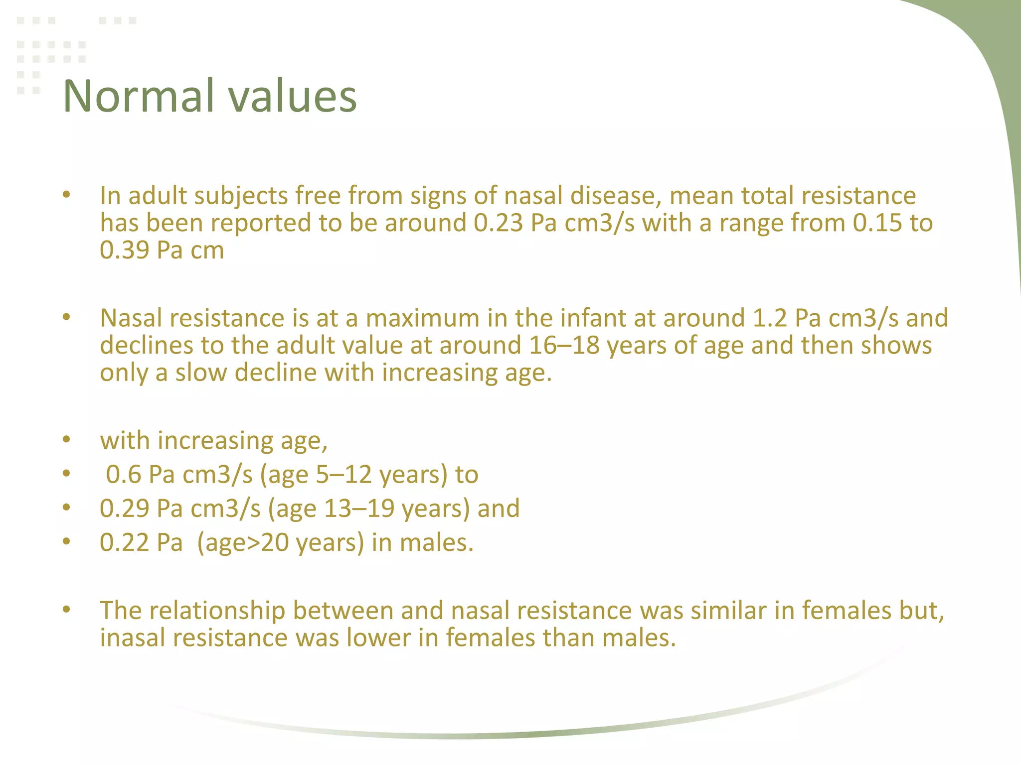 Measurements of nasal airway(dr ravindra daggupati),rhinomanometry ...