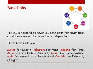 Measurements & units | PPT