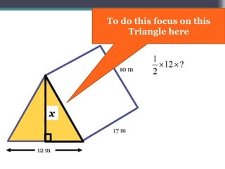 17 m
10 m
12 m
?12
2
1

x
 