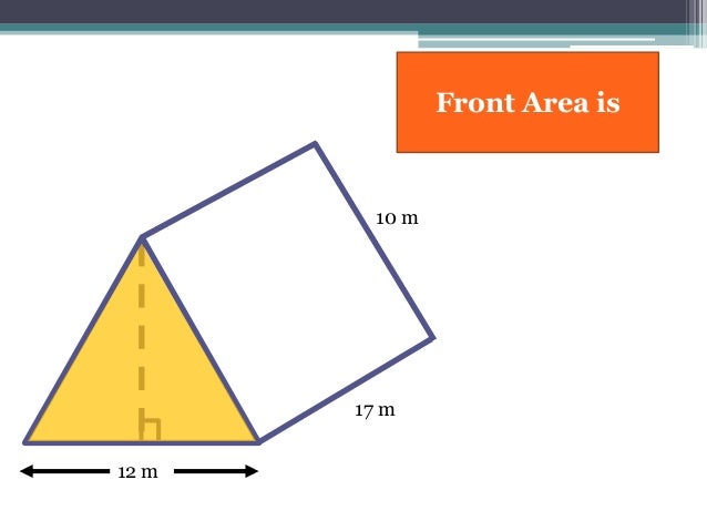Volume trapezoidal prism Surface Area of Triangular Prism 3