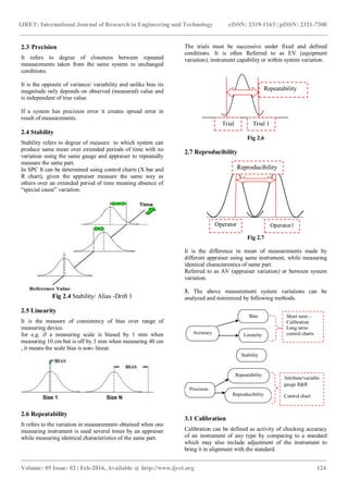 Measurement systems analysis and a study of anova method | PDF