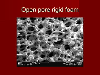 Open pore rigid foamOpen pore rigid foam
 