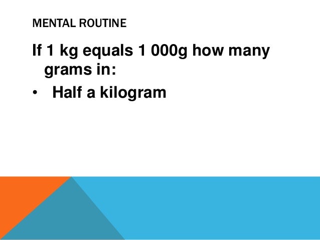 Kilogram 4 Kilogram 4