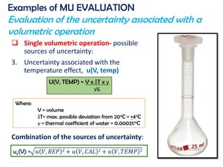 CHEM 137.1 Measurement uncertainty | PDF