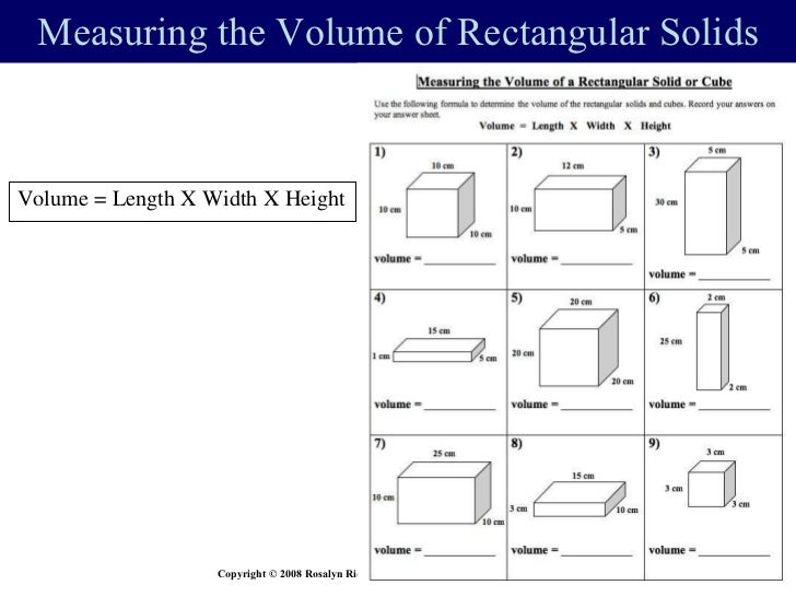 Measurement Volume Share Bst2009