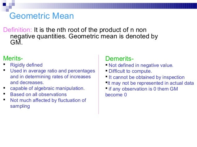 Measure Of Central Tendency