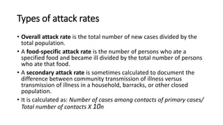 Measure of disease occurance.pptxbhbbbbbbb | PPTX