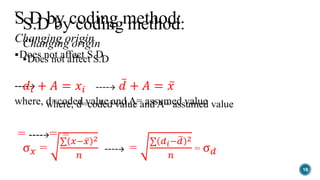 Measure of dispersion | PPTX