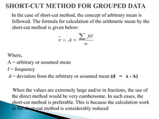 Measures of central tendency | PPTX