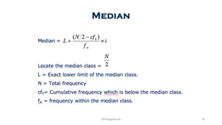 Median
41
@ThiyaguSuriya
 