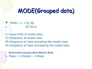 Measures of CT and business stats for decision making.ppt