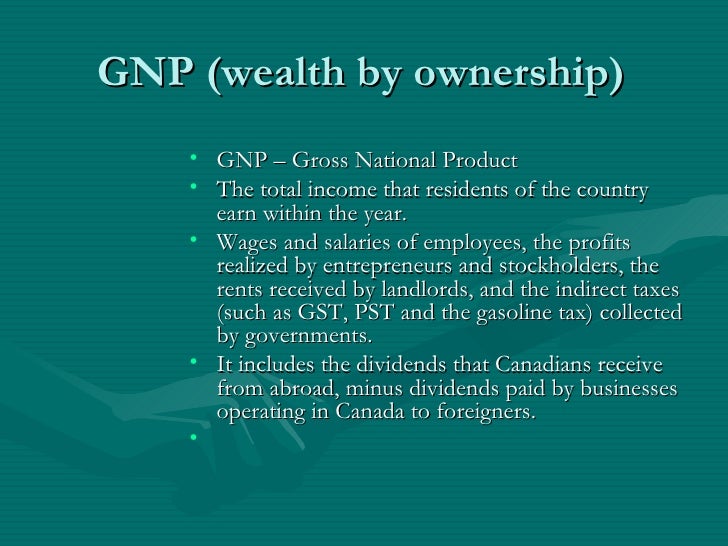 Measures of Development