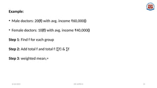 Measures_of_location_-_Averages_and__percentiles_by_DR SURYA K.pptx