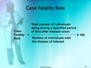 Akhilesh Bhargava45Sources of InformationDeathsDeath certificateClinical recordsAutopsySurveillance programsVillage recordersPopulationCensusHospital admissionsFixed cohortsEstimates