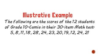 Position In Math Measures of position for Mathematics 10.pptx