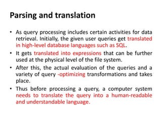 Measures of query cost | PPT