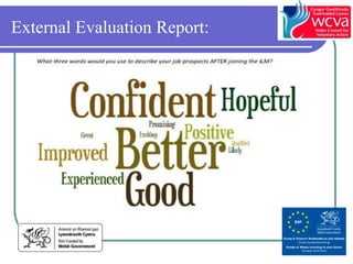 External Evaluation Report:
 