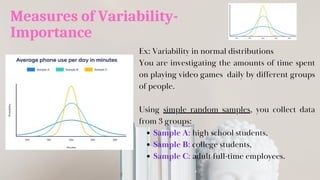 Variability Simple Measures of Variability By Dr. Vikramjit Singh | PDF