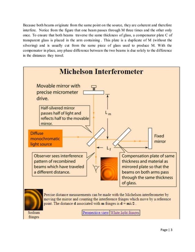 Measure the refractive index of air using a Michelson interferometer ...
