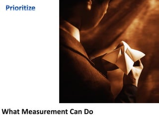 What Measurement Can Do
 