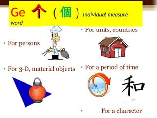 Basic Chinese Measure words | PPT