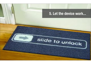 5. Let the device work... 
 