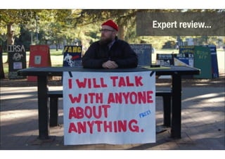 Expert review... 
 