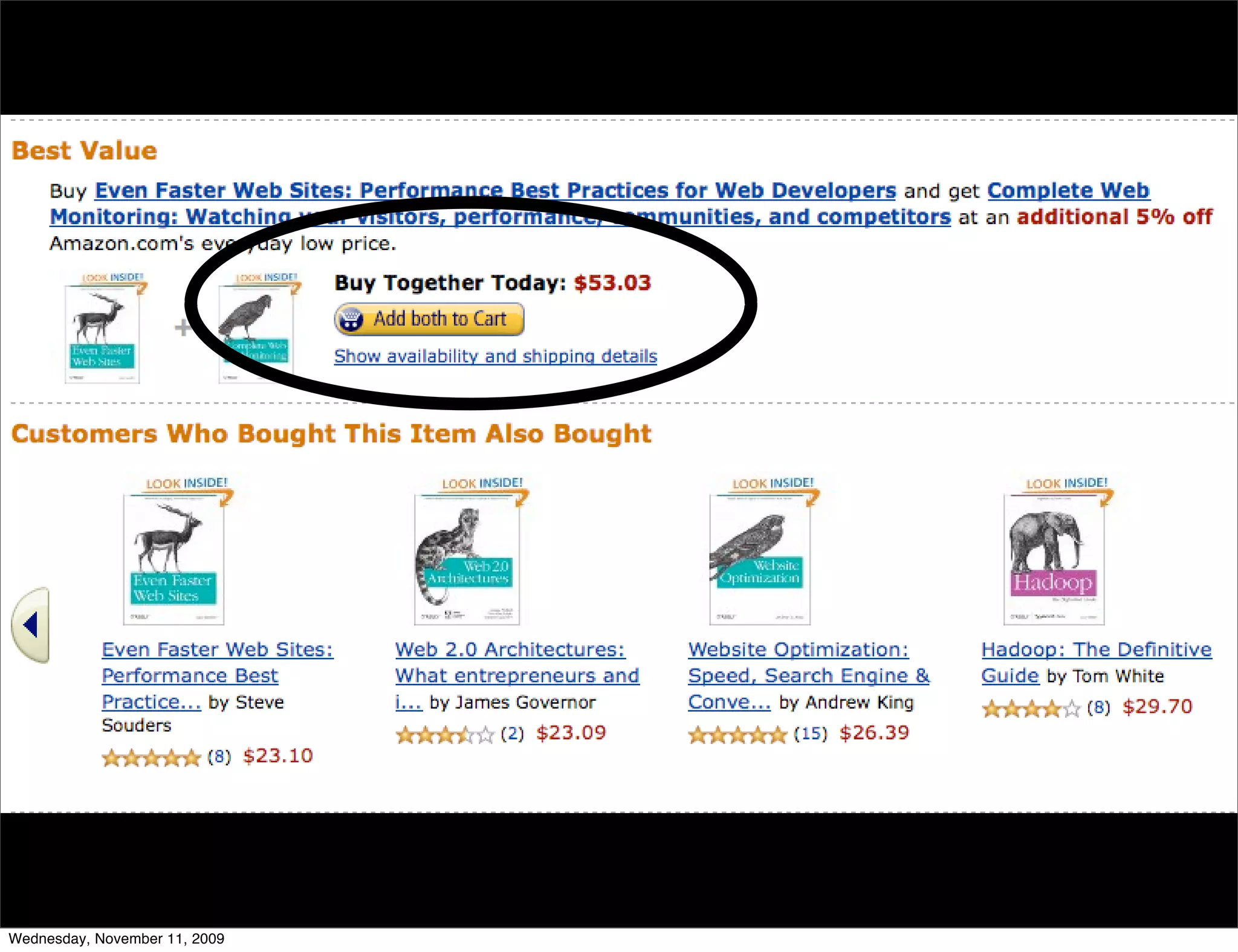 Wednesday, November 11, 2009
 