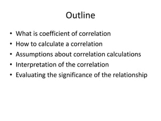 Measuring relationships | PPT