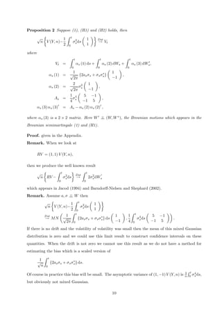 Measuring Downside Risk — Realised Semivariance | PDF