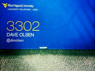 introduction about me
@dmolsen
 