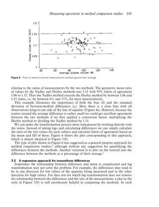 Measuring agreement in method comparison | PDF