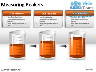 Measuring beakers powerpoint presentation slides. | PDF