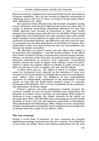 Measuring care gender, empowerment and the care economy | PDF