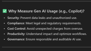 Measuring Microsoft 365 Copilot and Gen AI Success | PDF