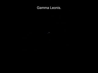 Lucky Imaging
Gamma Leonis.
 