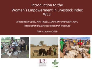 Measuring empowerment in agricultural development projects using WEAI and WELI