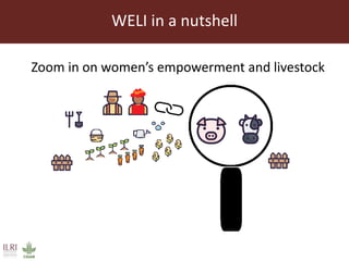 Measuring empowerment in agricultural development projects using WEAI and WELI