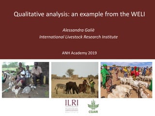 Measuring empowerment in agricultural development projects using WEAI and WELI