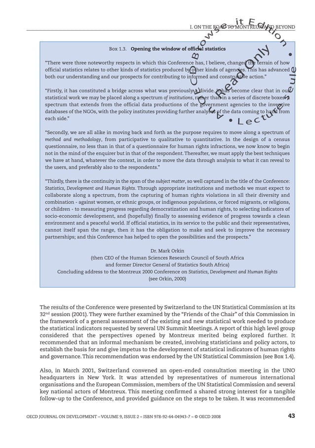 Measuring human rights and democratic governance experience and lessons ...