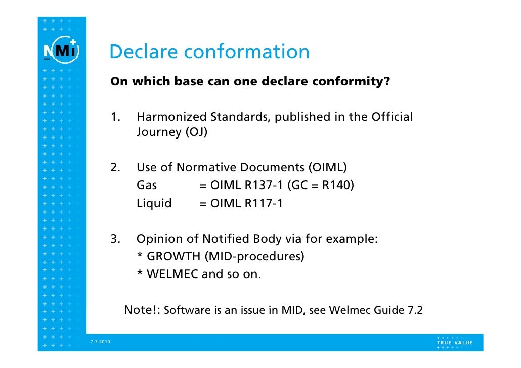 Measuring instruments directive 2010