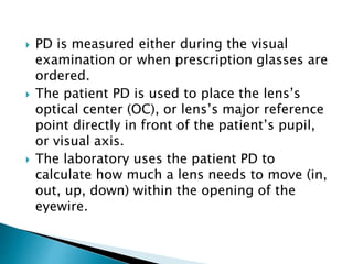 Measuring interpupillary distance | PPT