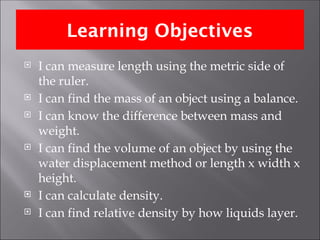 Measuring mass CCHCJCJCvolume and density.pptx