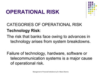 Measuring operational risk | PPT