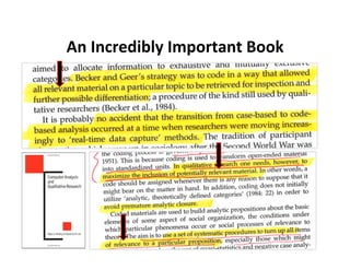 An	
  Incredibly	
  Important	
  Book	
  
 