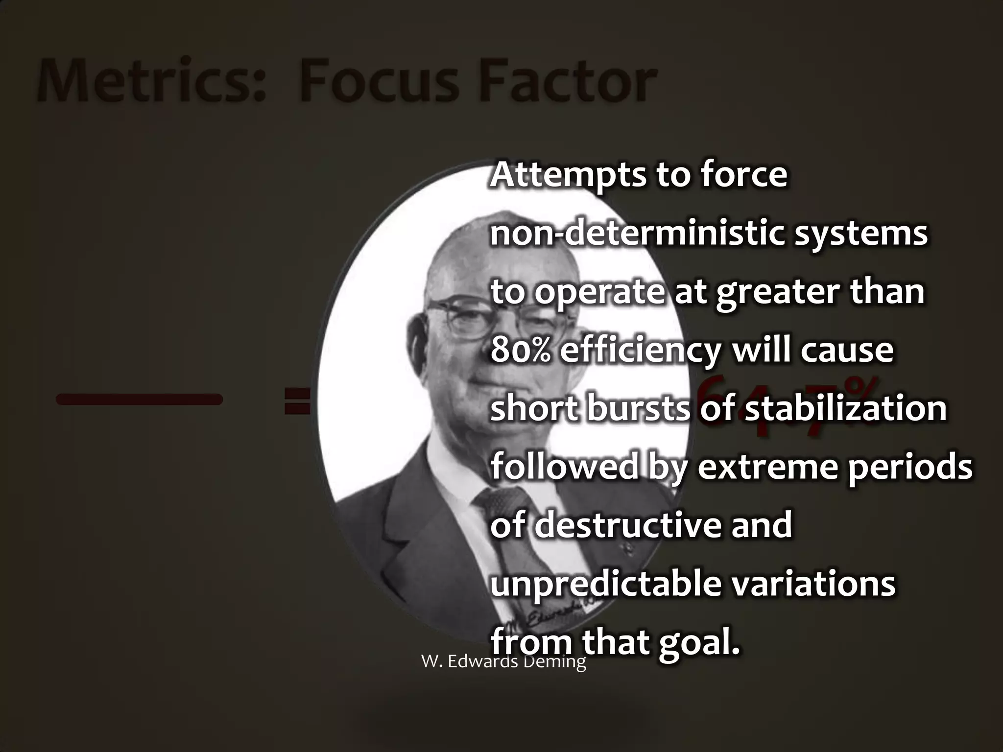 Formula: 	∑All Work Reported During the Sprint1:1