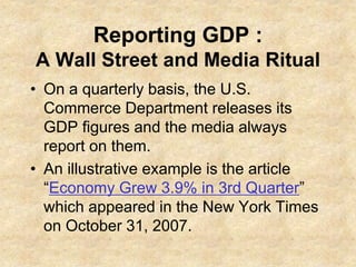 Measuring social and econ development beyond gdp | PPT