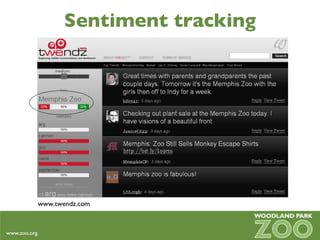 Sentiment tracking www.twendz.com 