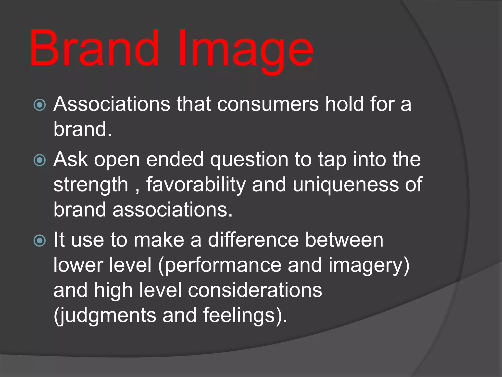 Measuring Sources of Brand Equity -Brand Management | PPTX